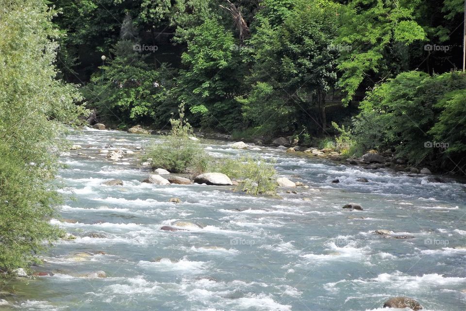 Fluss in Bozen