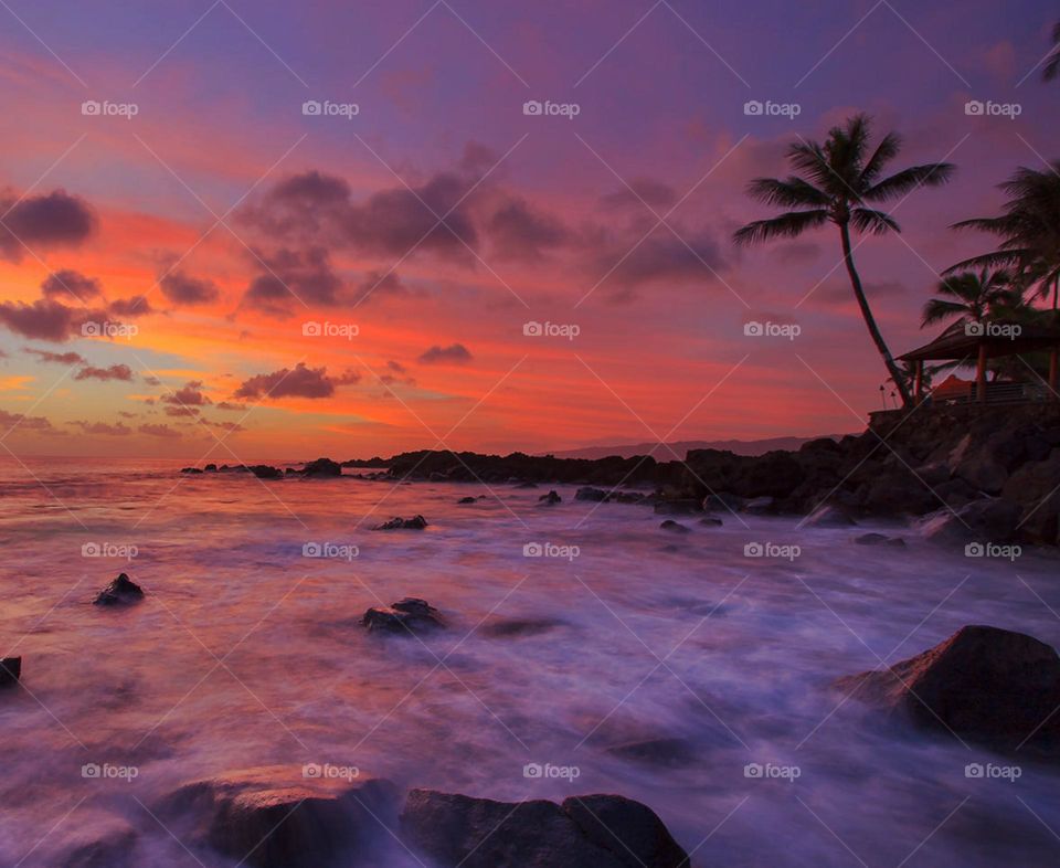 Oahu north shore, Hawaii