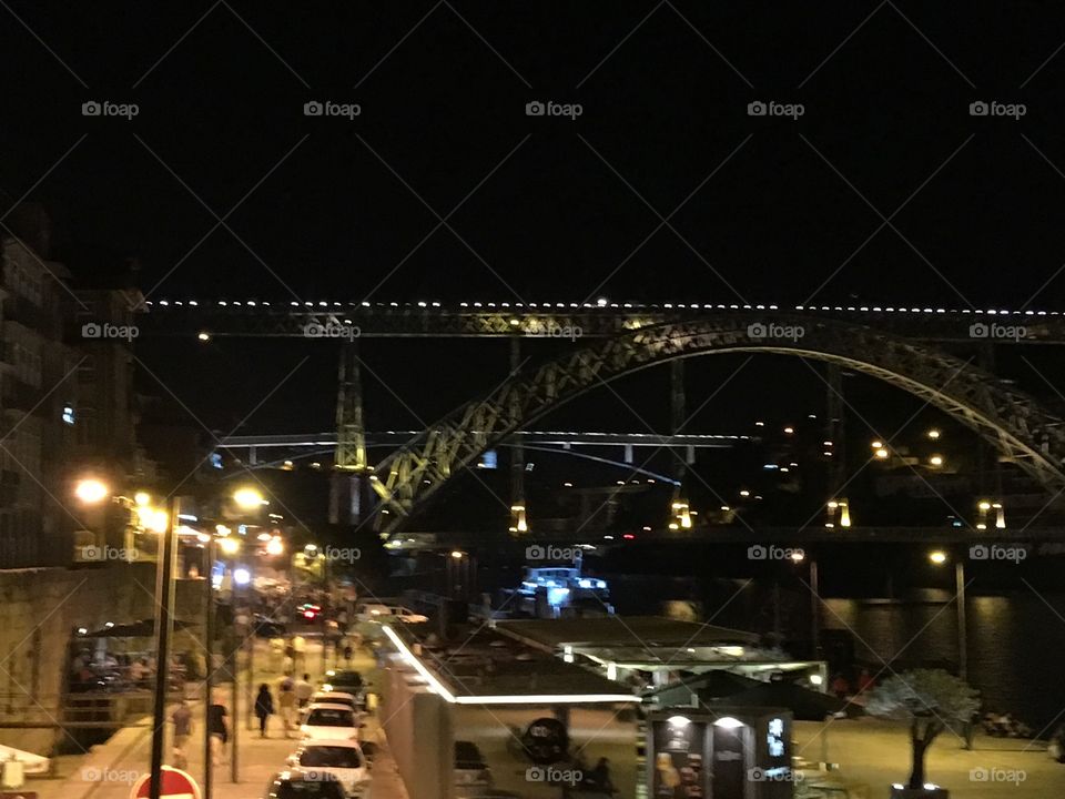 Porto at night 