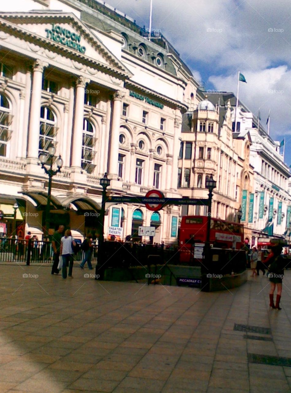 Piccadilly subway station London 