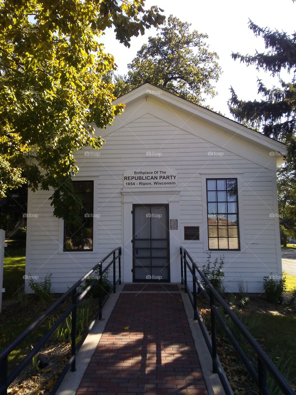 The Birthplace of the Republican Party Museum in Ripon,Wisconsin.