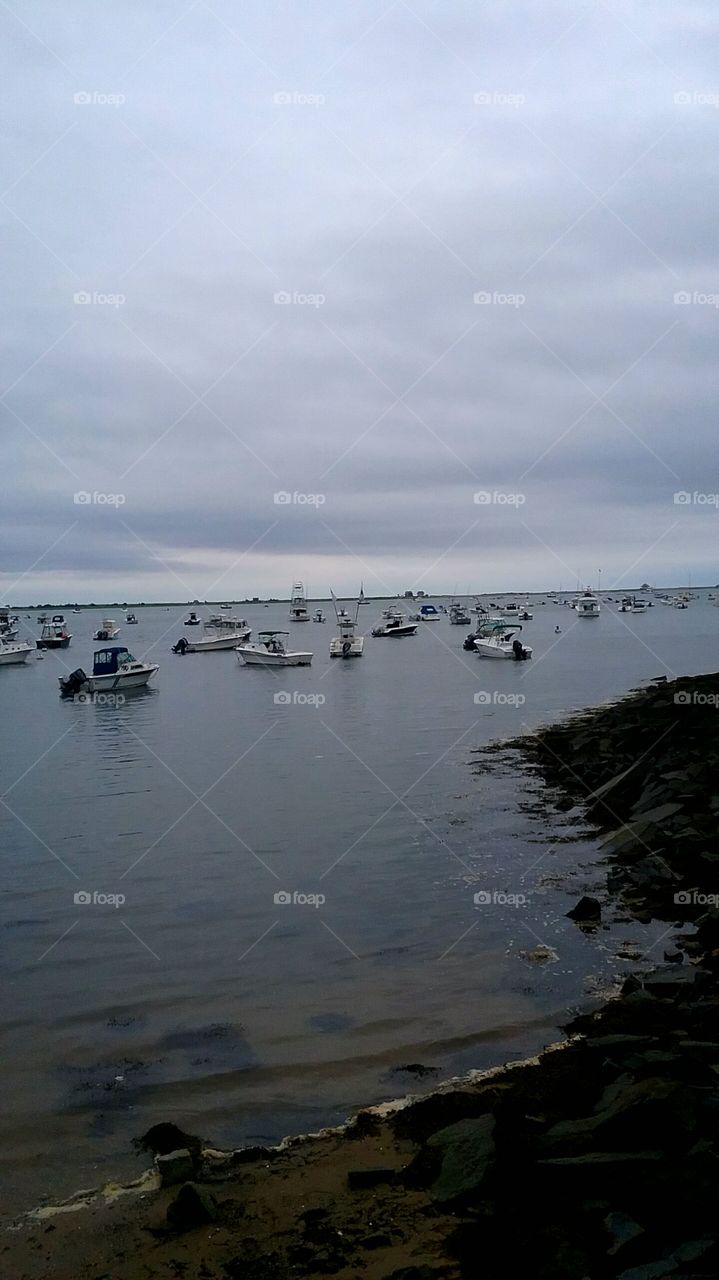 Harbor at Plymouth,  Massachusetts