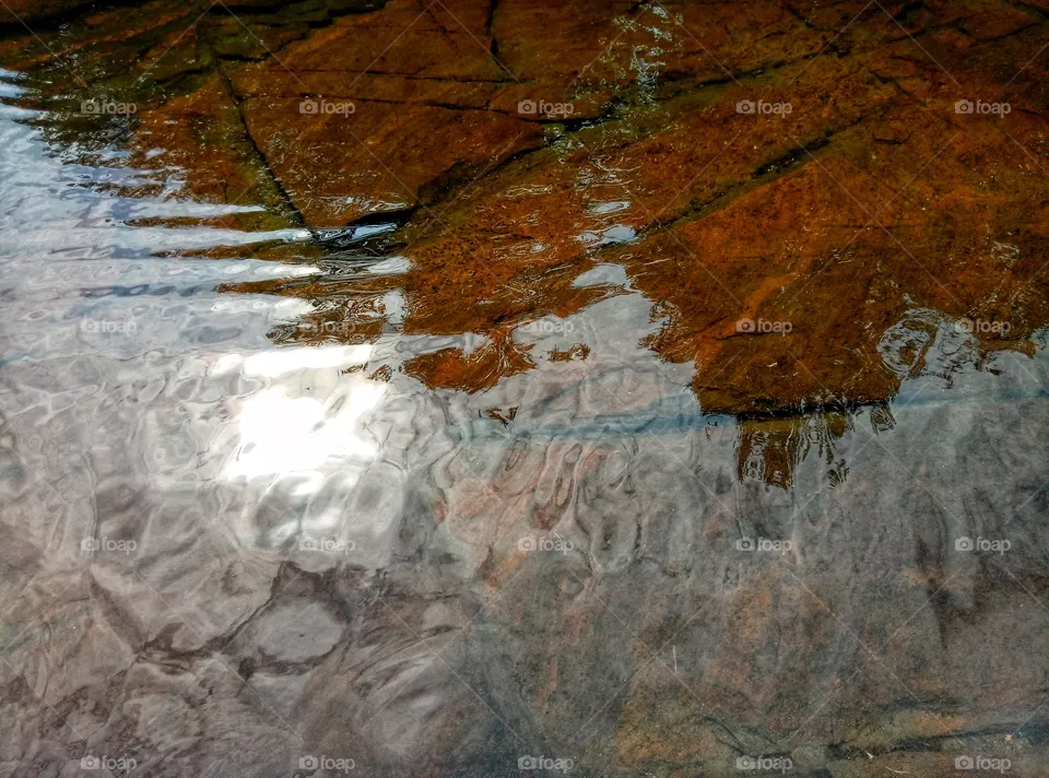 transparent water