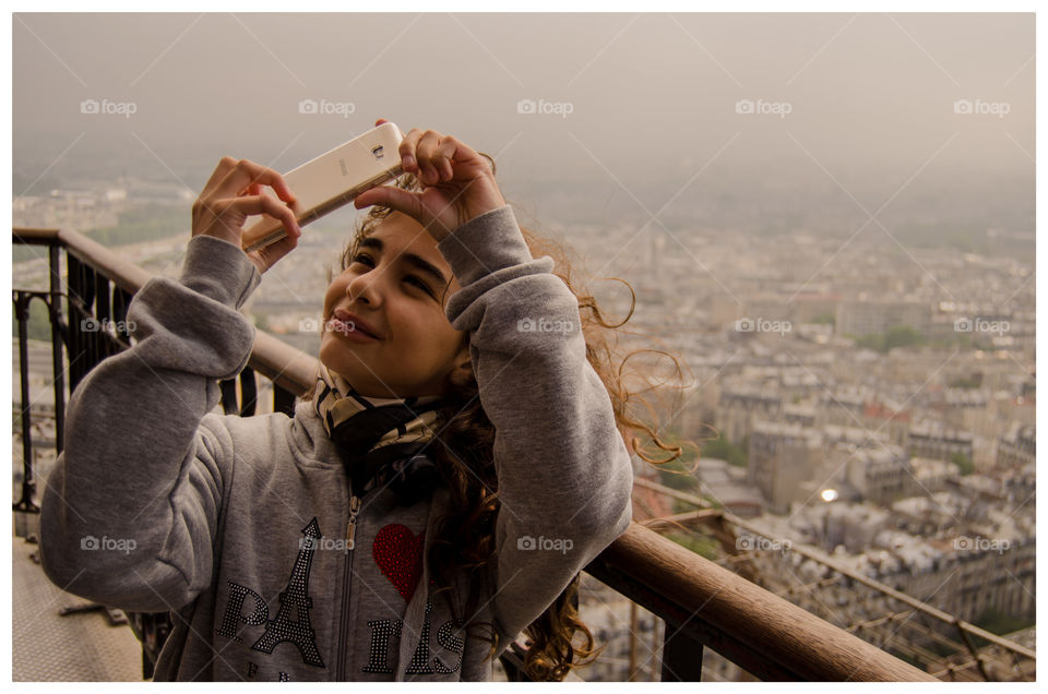 Selfiando en Paris