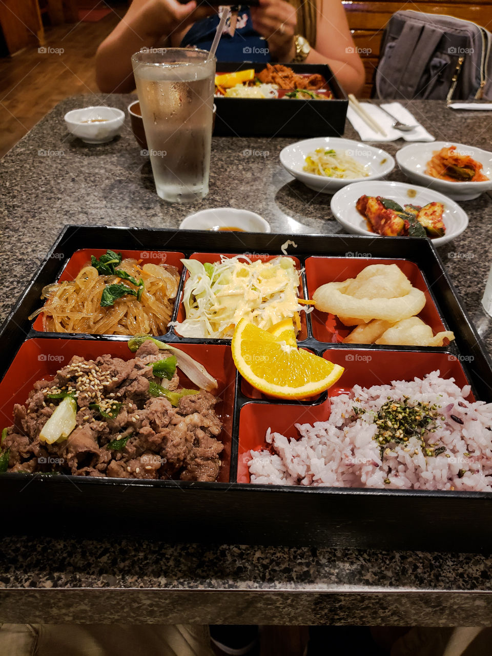 enjoy some nice Korean food!