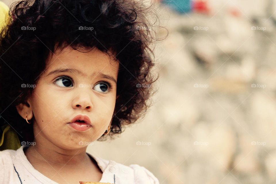 Middle Eastern children. 