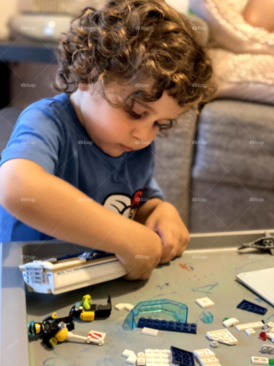 Building lego is serious business