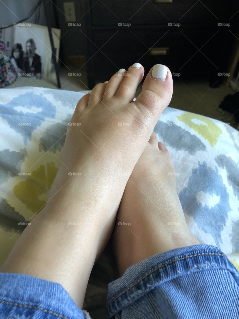 Sneak peak of the feet pictures I am selling! White female, 19 y/o. Requests taken. 