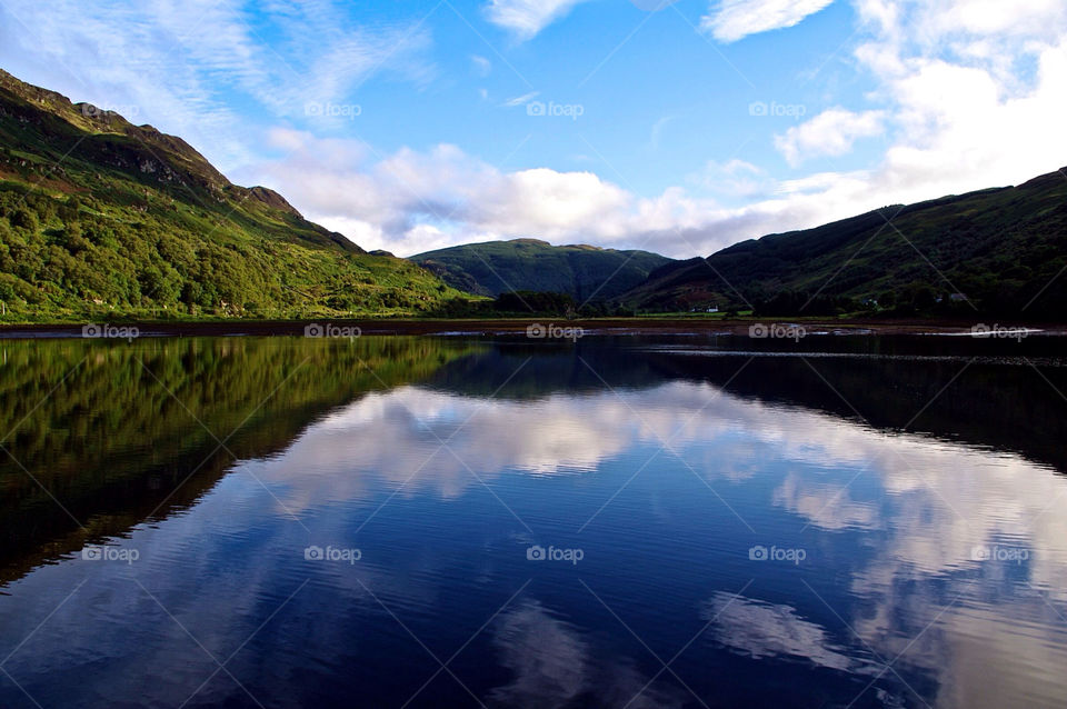 landscape sky blue clouds by krispett