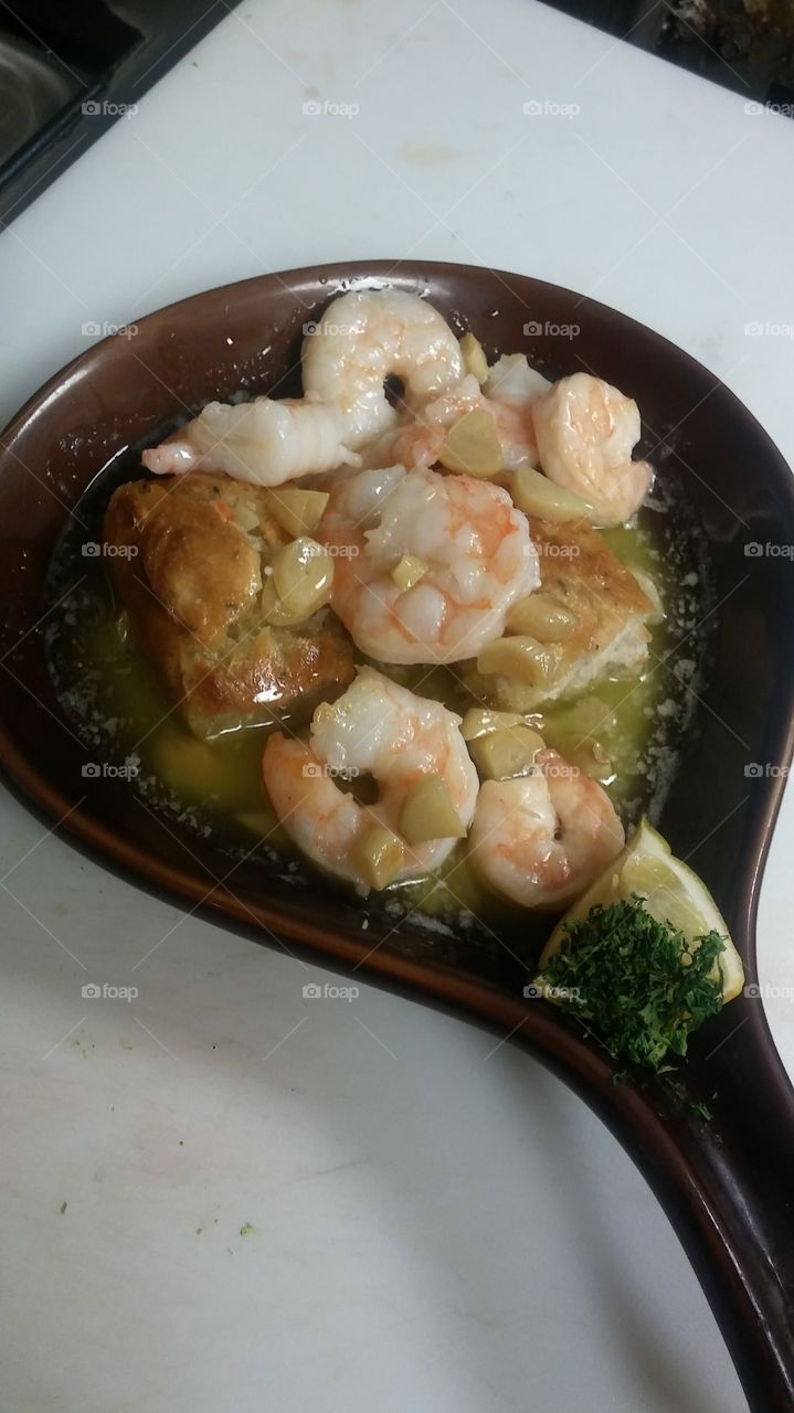 garlic sauteed shrimp
