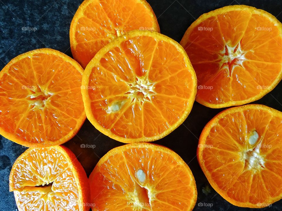 Orange slices