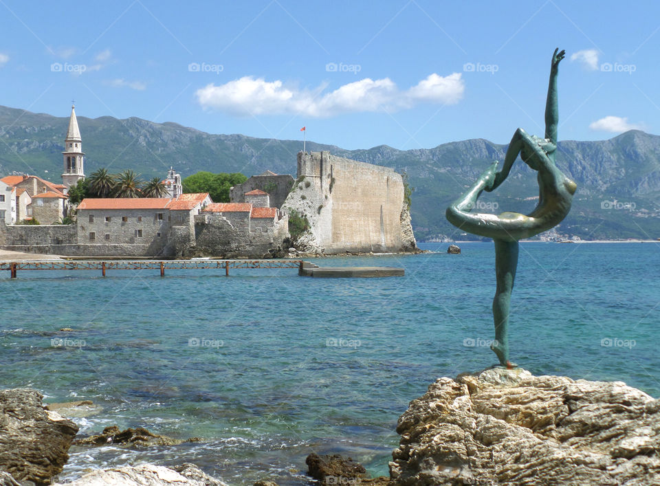 The Old Town of Budva, Montenegro