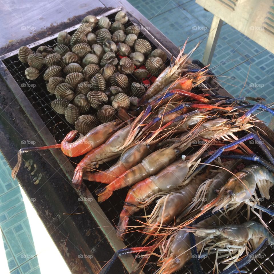 Seafood buffet 