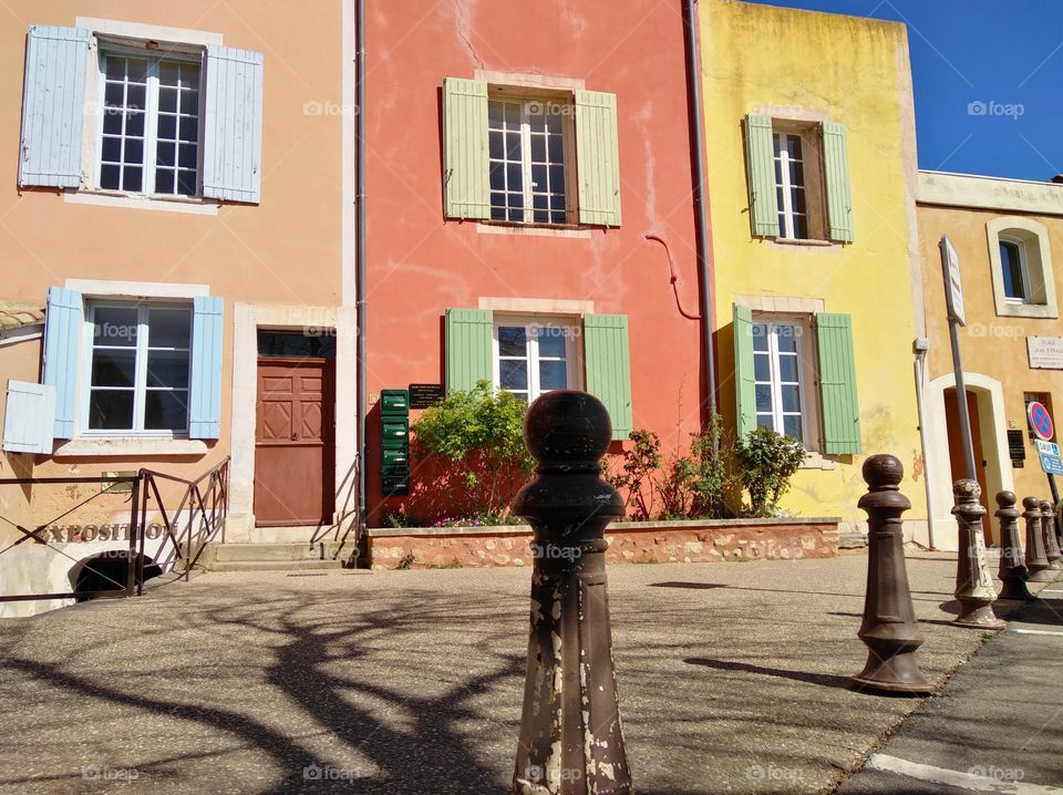 colourful houses