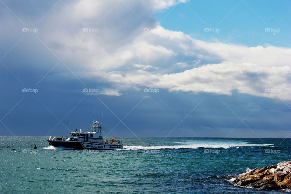 Somewhere on the water :)