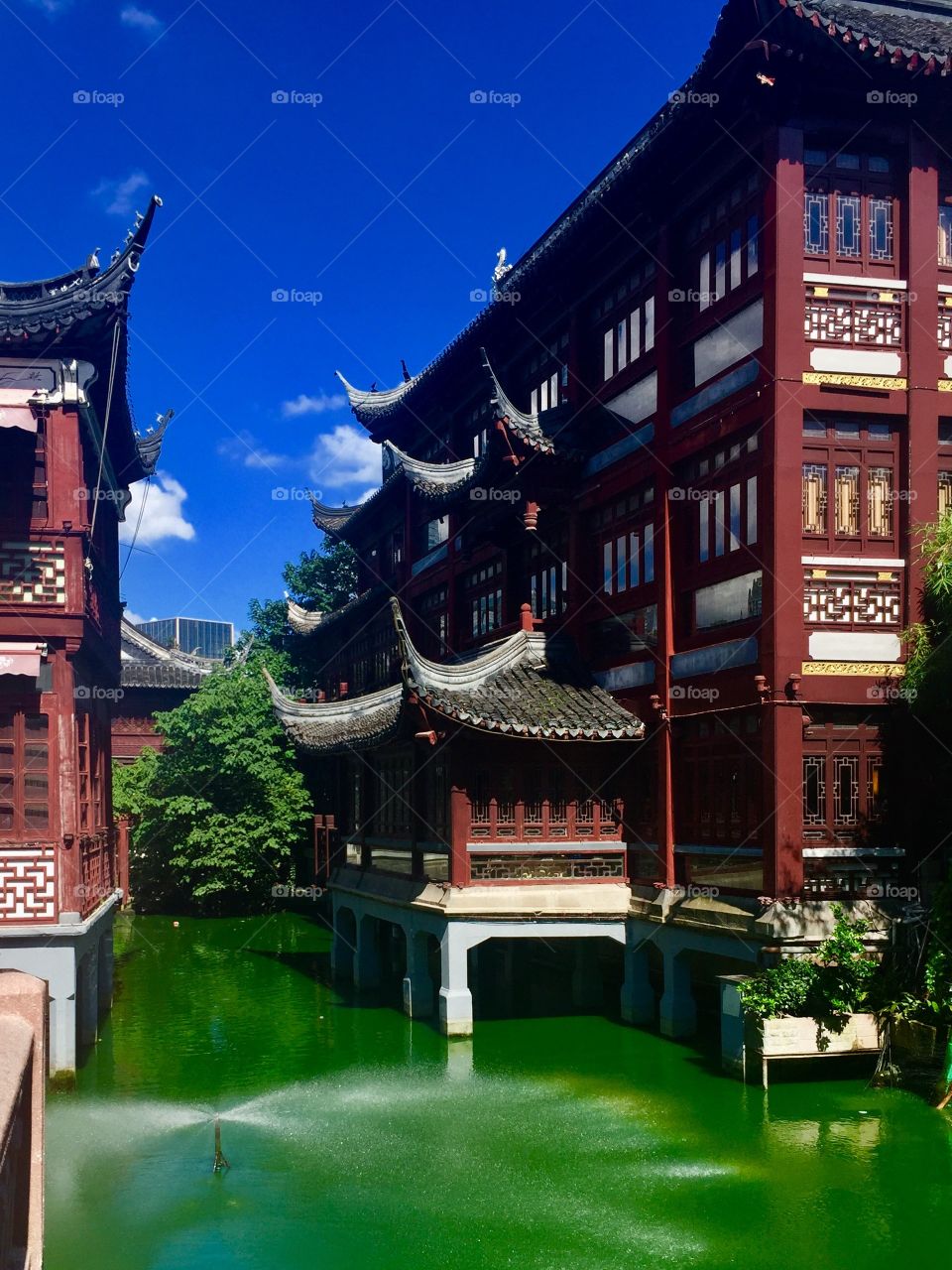 Chinese garden structure