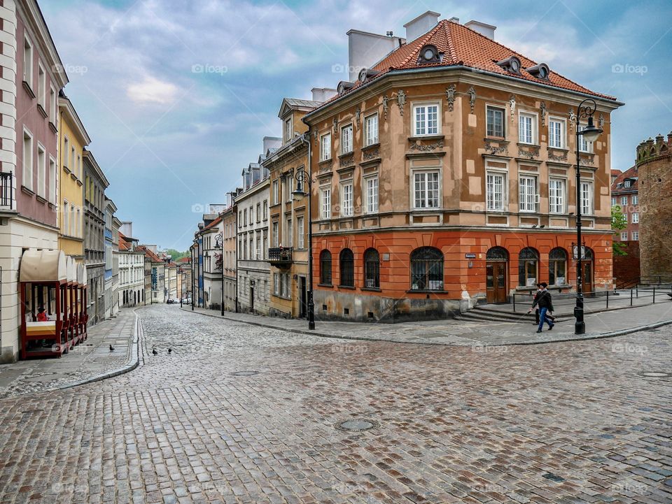 Nowomiejska Street, Warsaw, Poland 