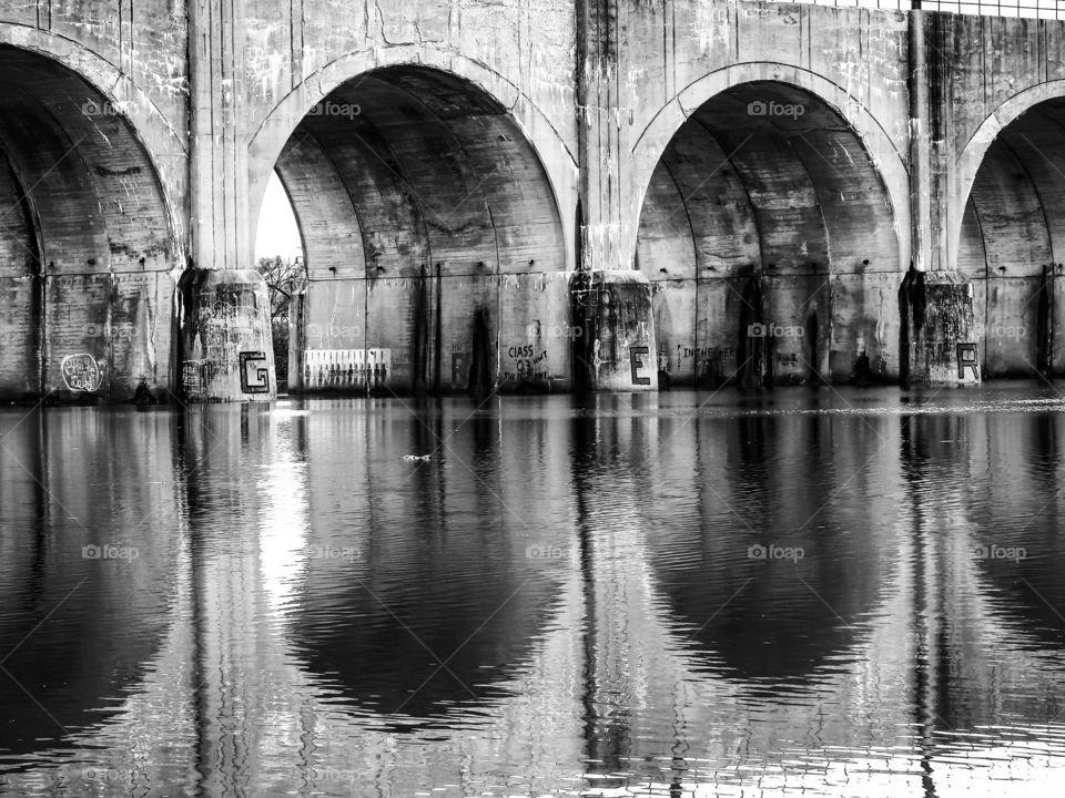 Old Bridge Canal Over The River