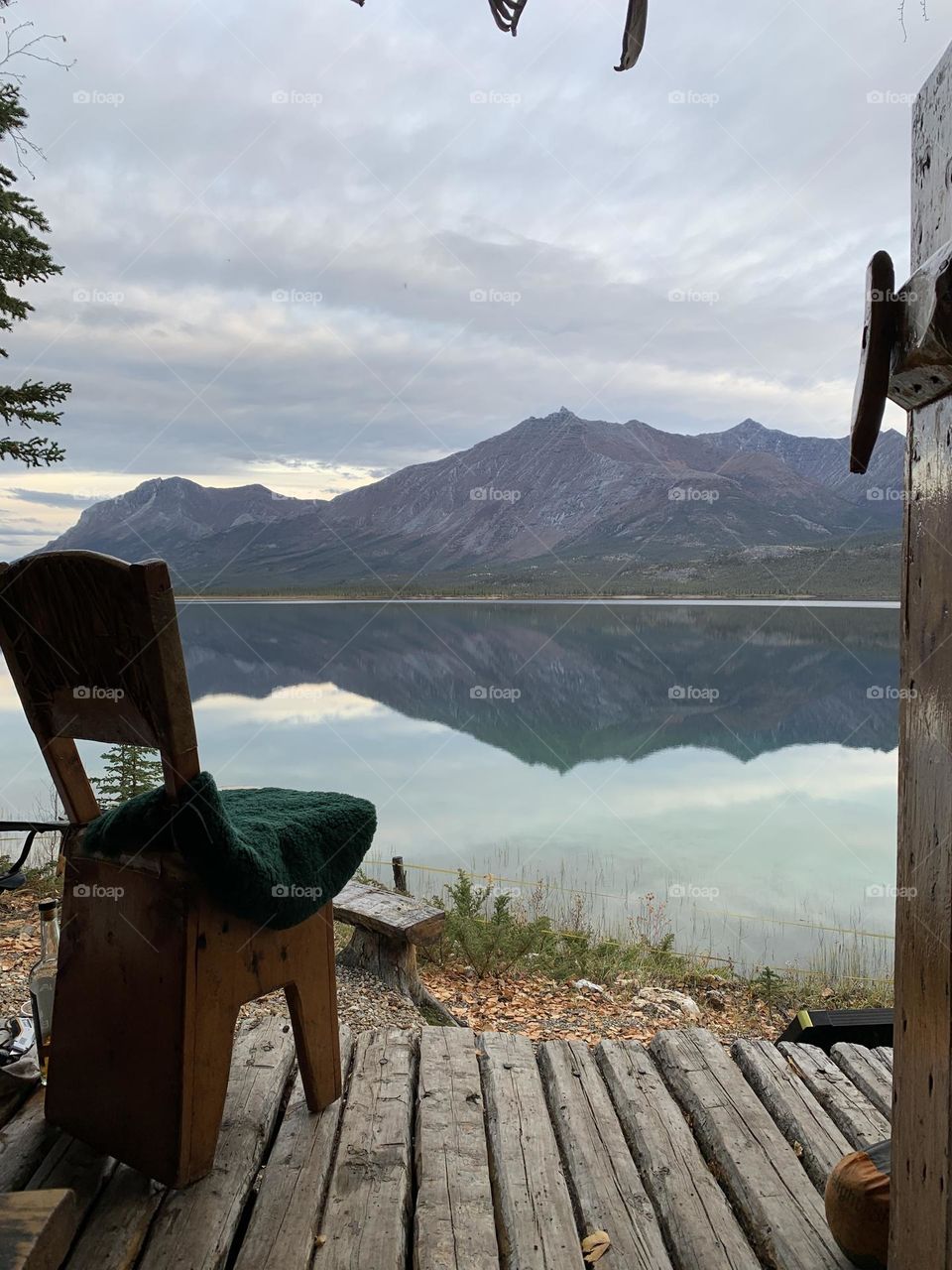 The distant Mountain