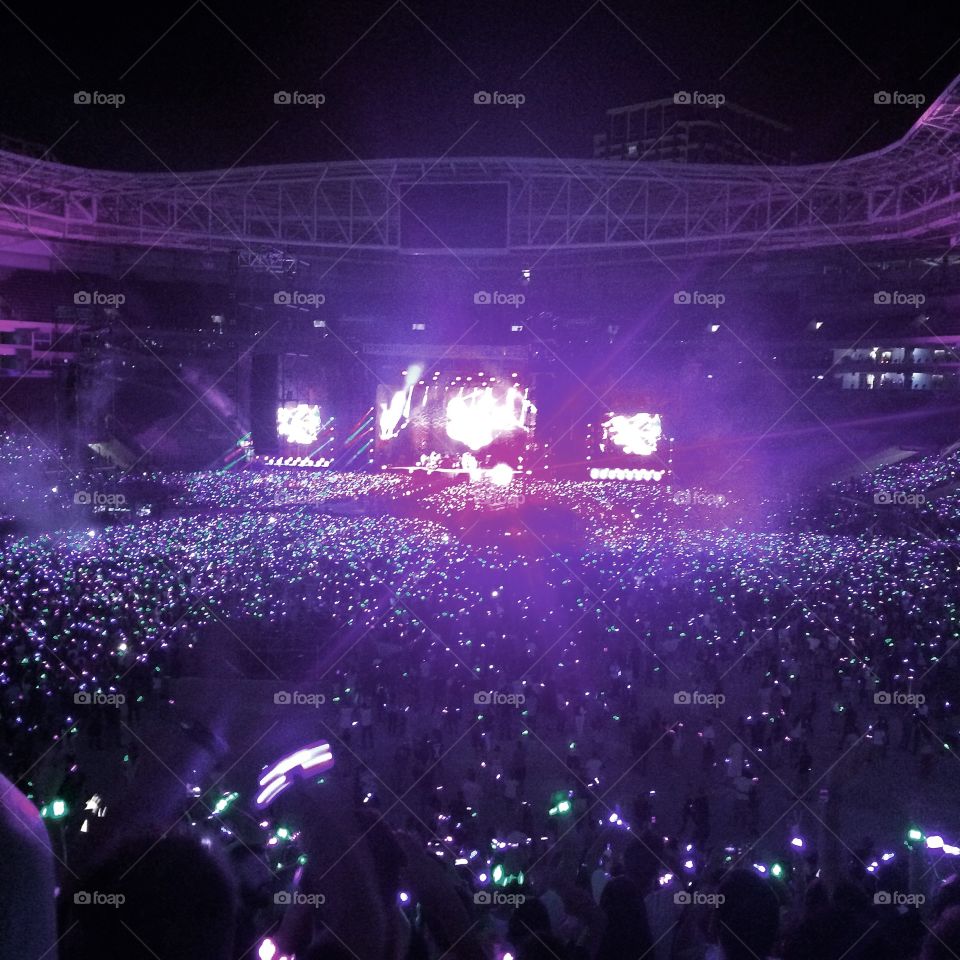 Coldplay amazing concert. 
Sao Paulo - Brazil.
