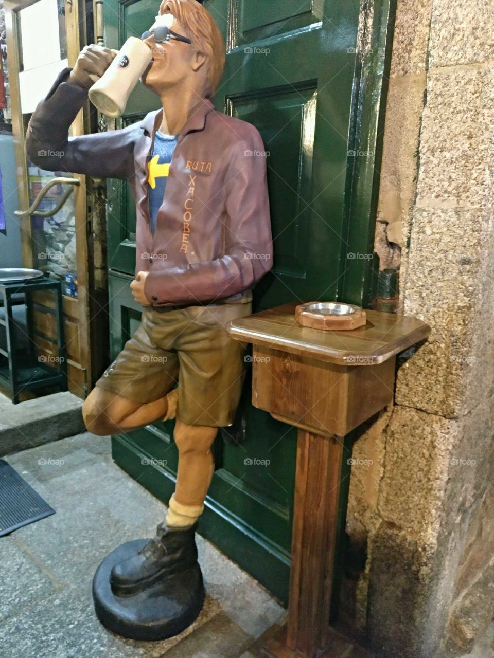 Un descanso en Santiago de Compostela