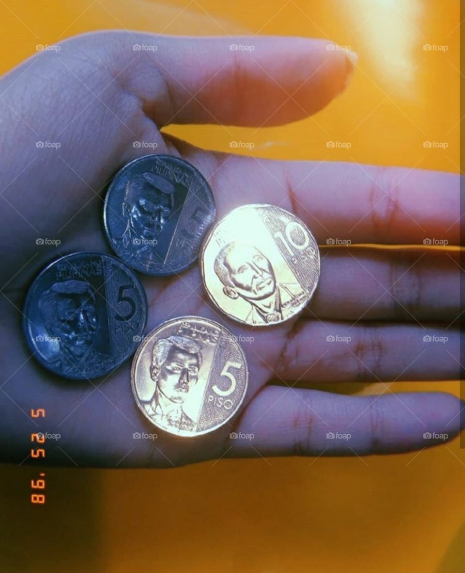 Philippine coins.