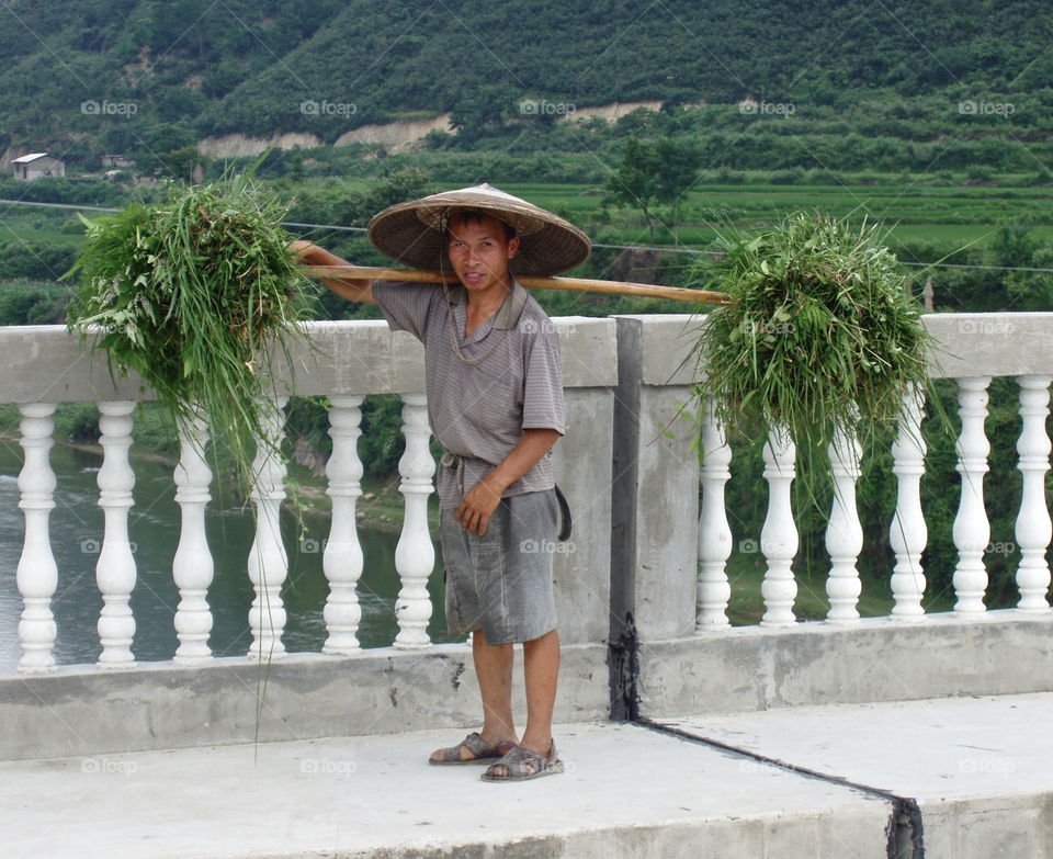 Village Worker. Kaili, Guizhou, China