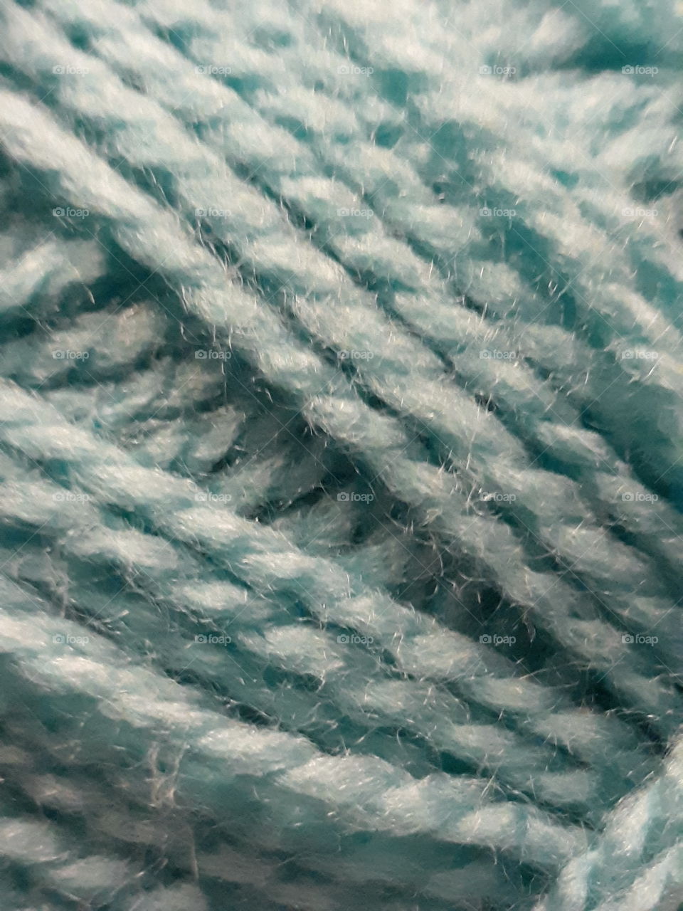 blue yarn