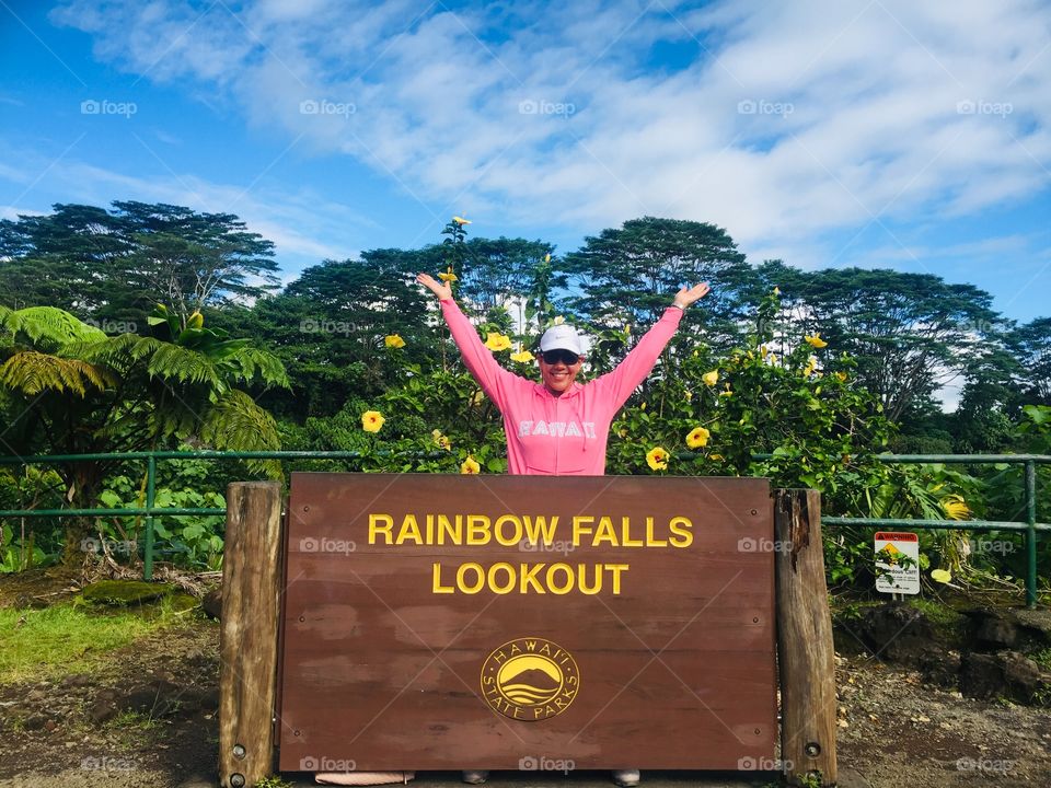 Rainbow waterfalls 