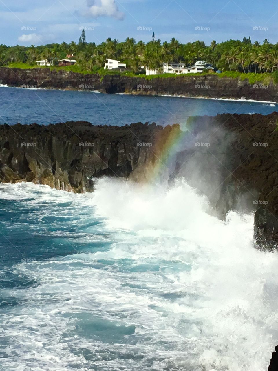 Seaspray rainbow