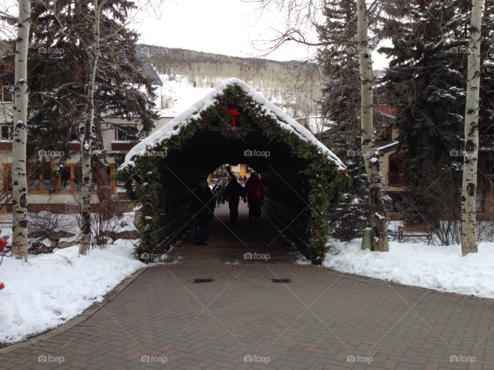 winter cold bridge vail by drossa