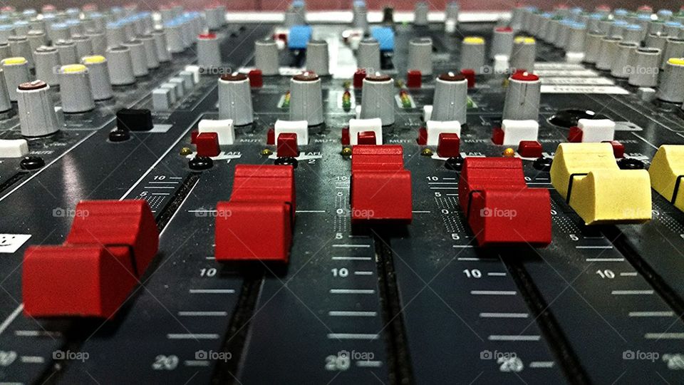 Closeup Soundboard