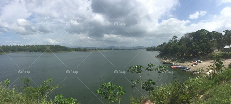 View of water in Chepo, Panama 