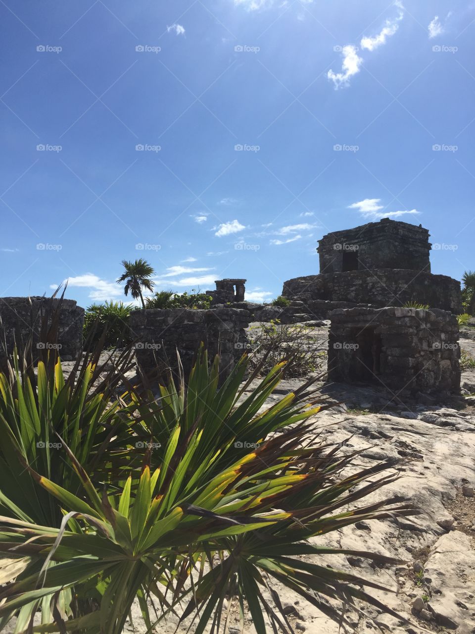 Tulum. Beautiful Mayan Ruins