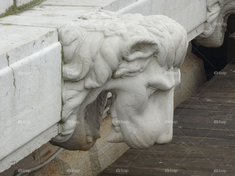 lion statue in Venice