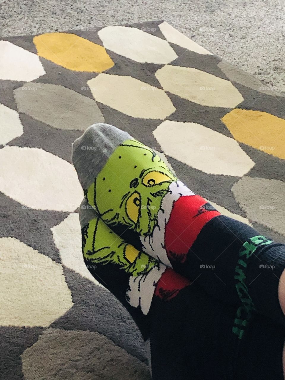 The socks 😂