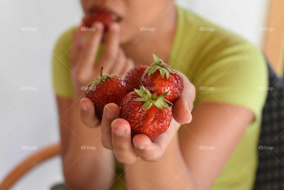 want some strawberries ?