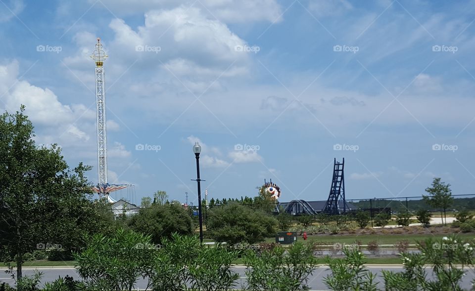 roller coaster park