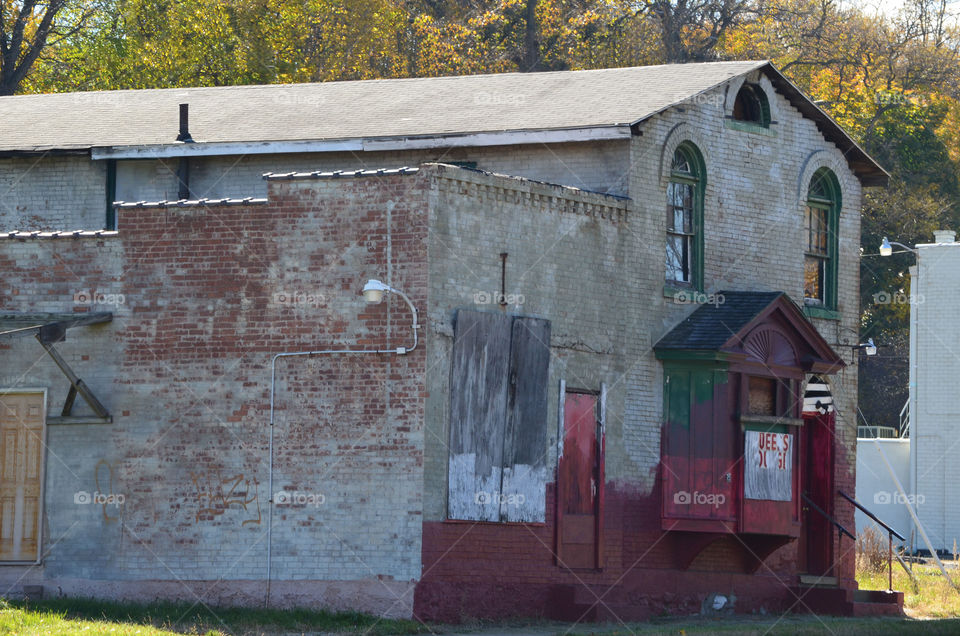 Abandoned building