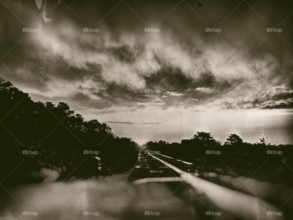 Rainy Evening Over Chappy