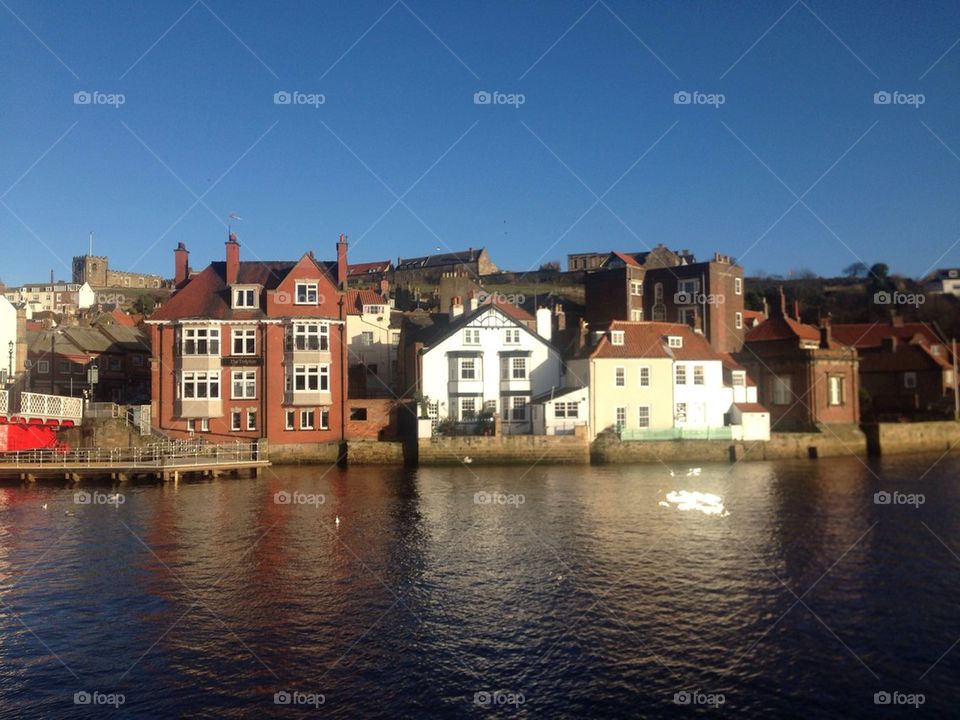 Whitby sea front