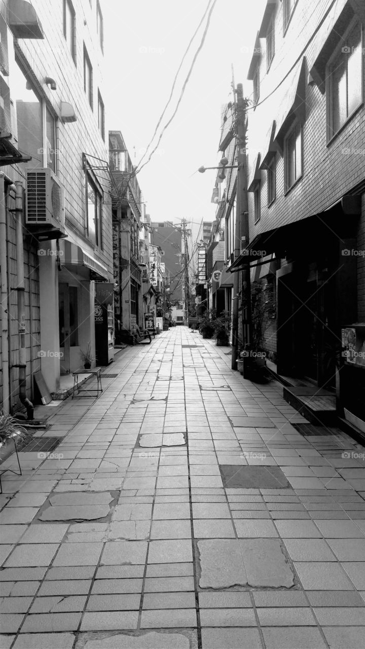 Backstreet in Kagoshima