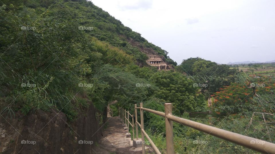 Undavalli caves, Andhrapradesh, INDIA