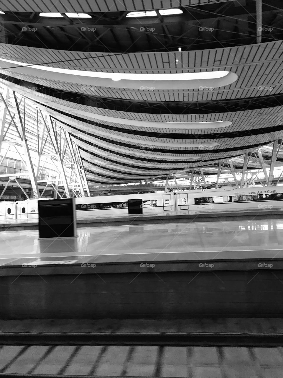 Train station architecture 