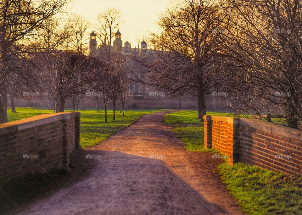 Eton. Playing field of eaton public school