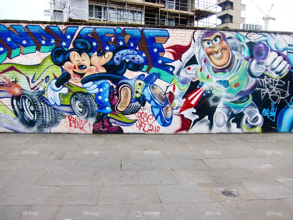 Graffiti, London