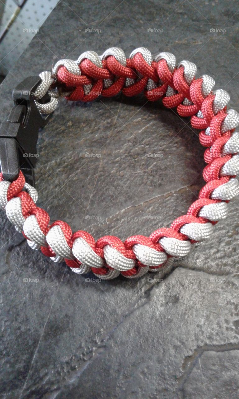 Paracord bracelet that I've made
