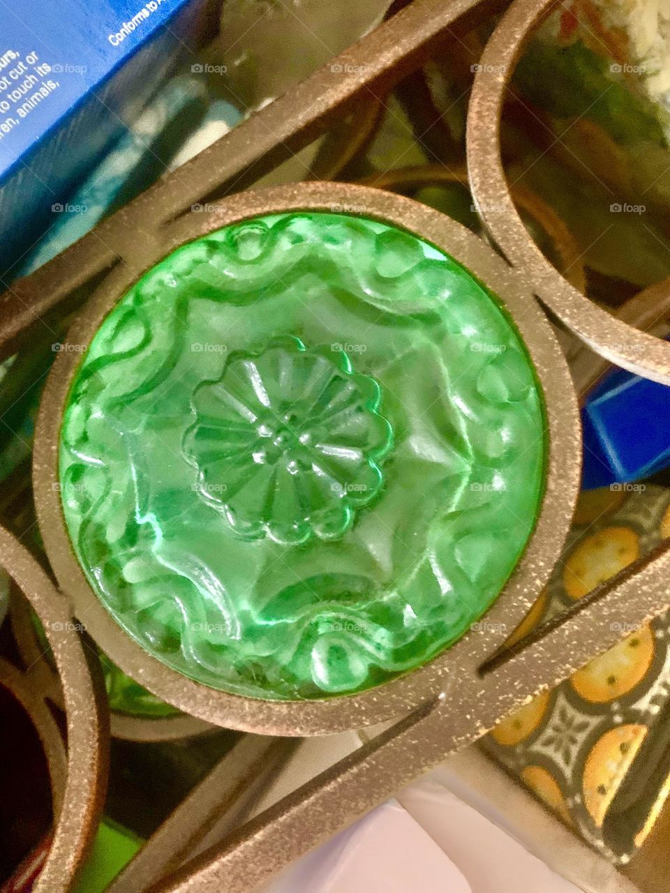 Green glass 