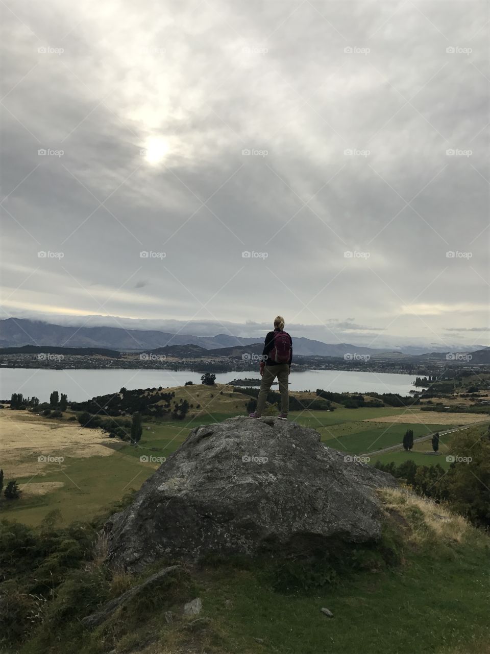 Roy's peak, New Zealand, February 2017 