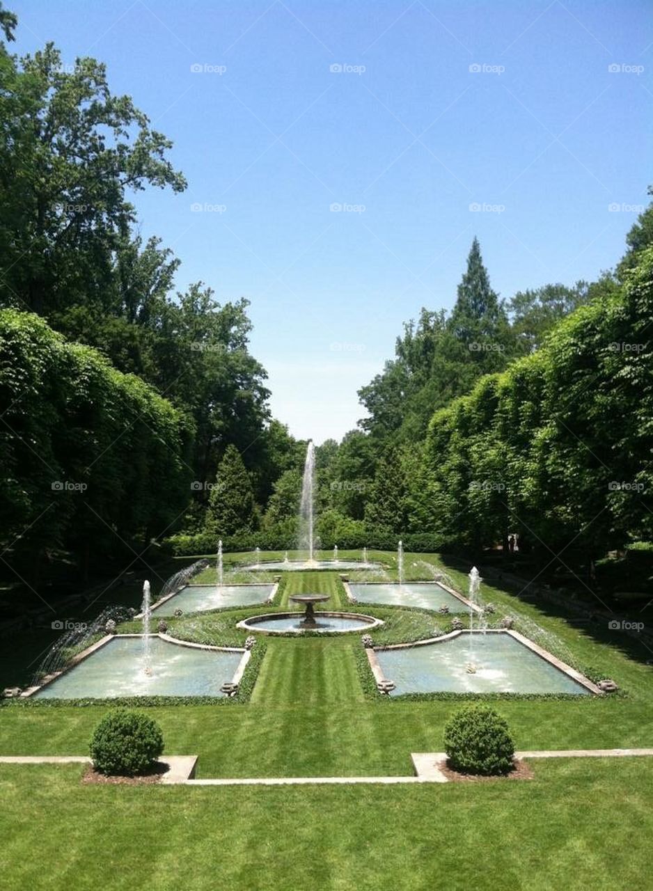 Longwood Gardens Fountains